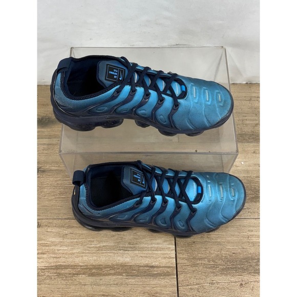 Nike Air VaporMax Plus Men's Running Shoes Blue Size 9.5 - Picture 10 of 10